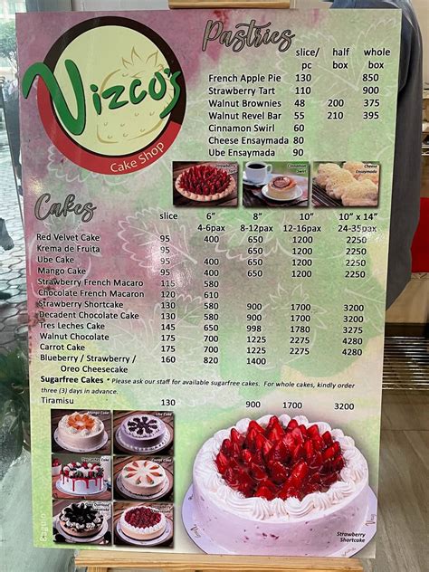 vizco's pastries & cake shop mandaluyong photos|VIZCOS CAKE SHOP .